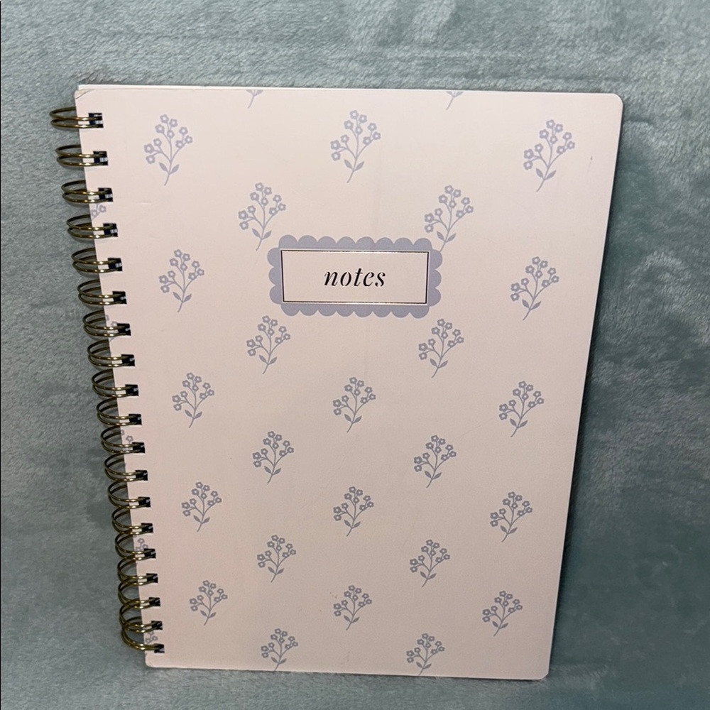 Fringe Studio Floral Spiral Notebook